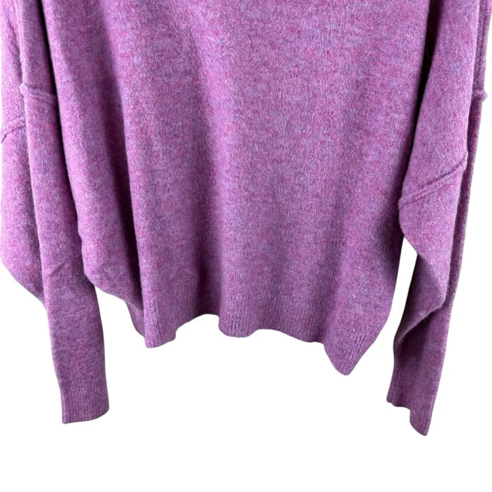 Evereve Sweater Jessie Off The Shoulder Pullover Sz Large Soft Cozy